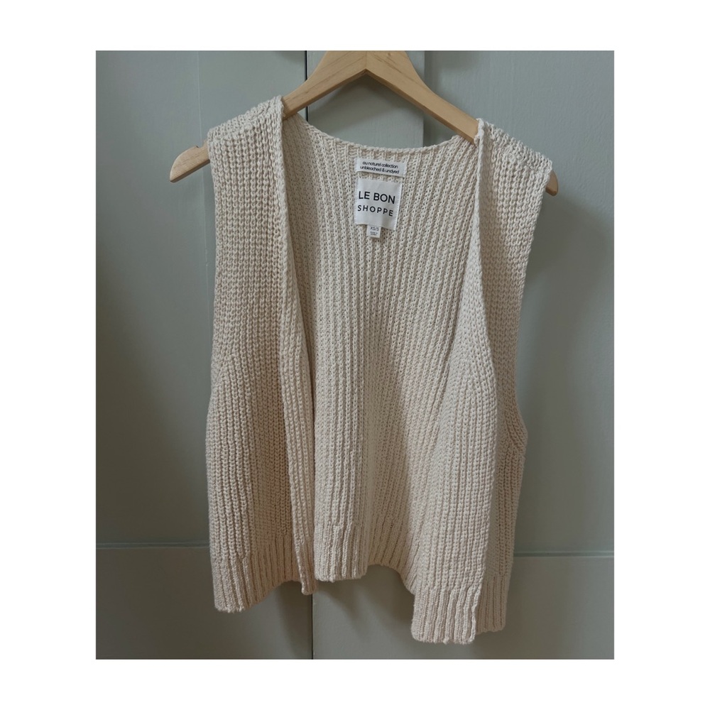Le Bon Shoppe knit vest
